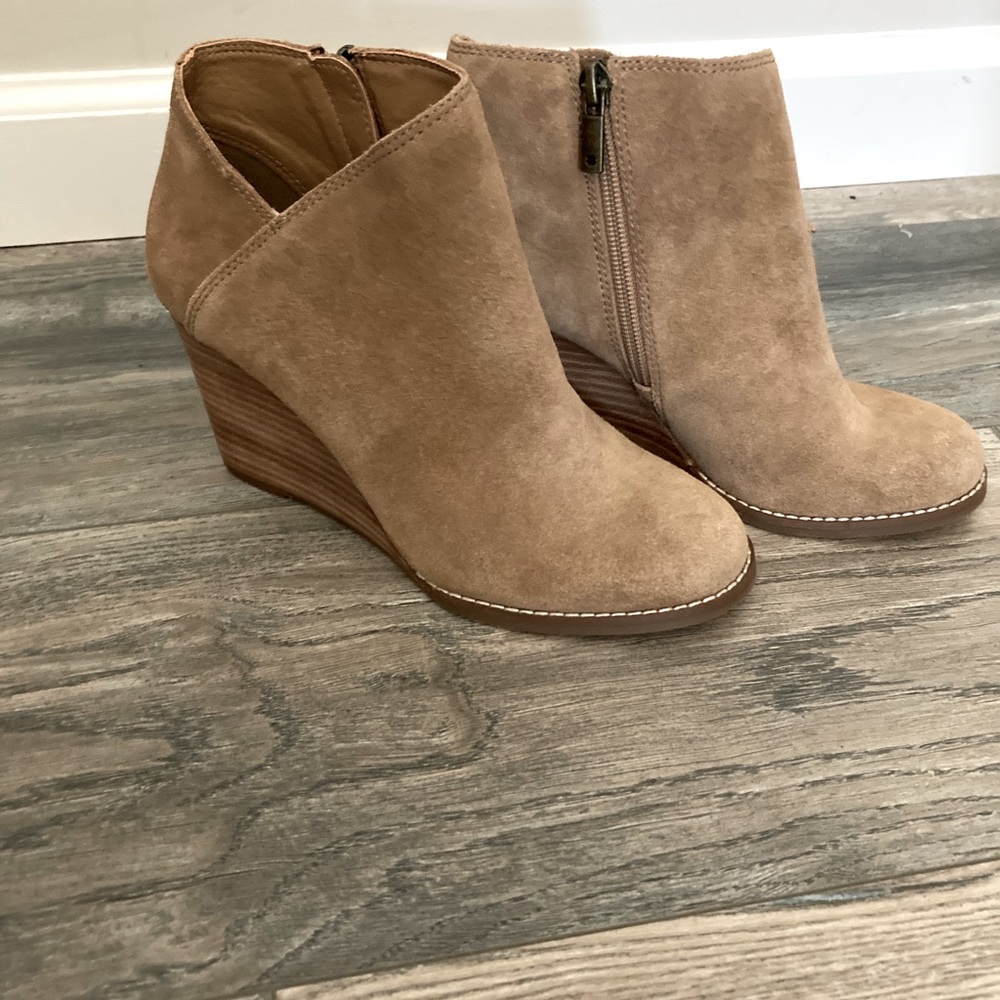 Lucky Brand Boot Wedges. Women’s Size 6.5. Barely Worn.